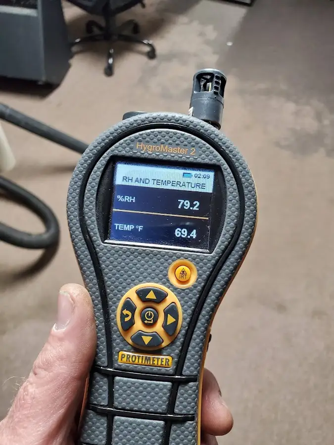 Moisture meter humidity assessment for Fire & Smoke Damage Restoration in West Pennsboro
